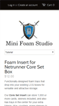 Mobile Screenshot of minifoam.com